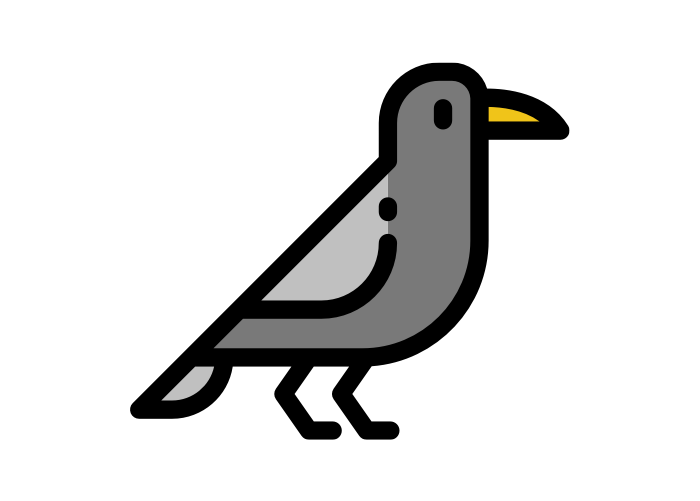 cartoon pigeon from Rose Pest Solutions