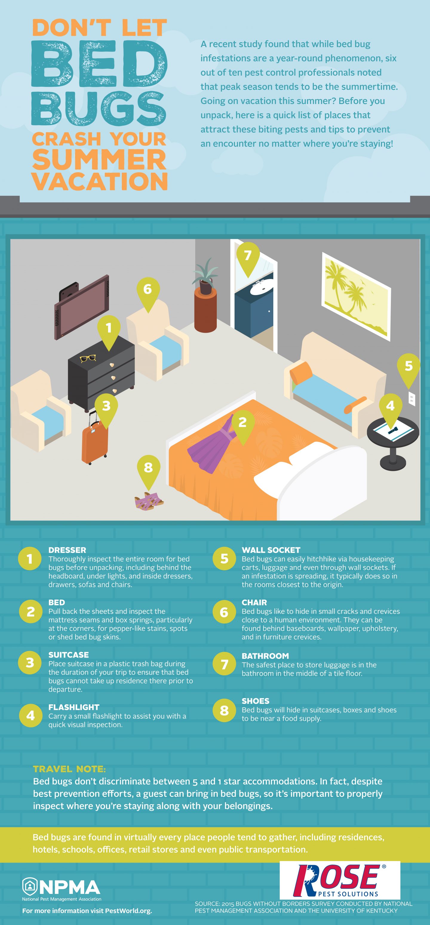 Bed Bug Infestations Come With Increased Travel