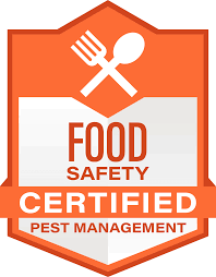 pest management food safety certified badge