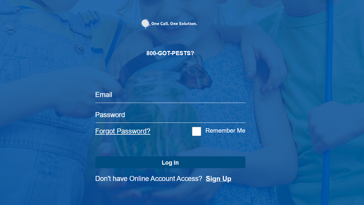portal login screen rose customer portal login