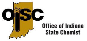 office-of-indiana-state-chemist-logo Office of Indiana State Chemist logo for regulatory compliance