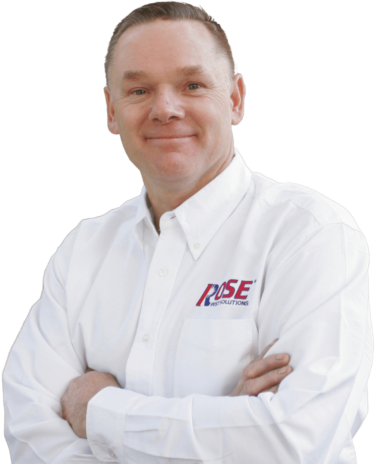 Rose Pest Solutions Employee Rose Pest Solutions employee representing professional pest management services