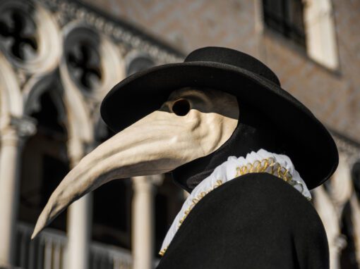 plague doctor mask Venezia Italia