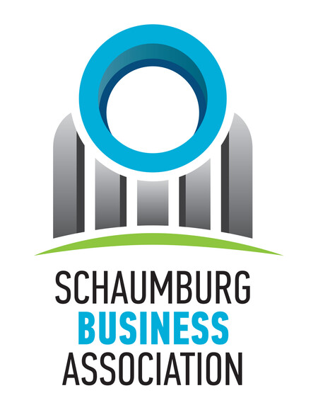 Big SBA Logo For Mbr Website V4C Wht Logo of Schaumburg Business Association